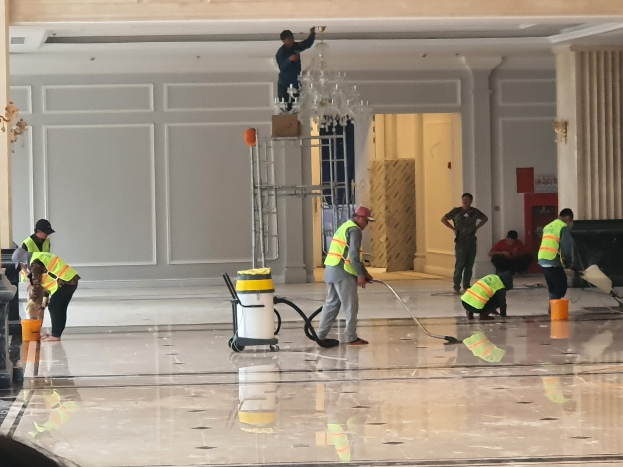 dịch vụ vệ sinh công nghiệp tại Lâm Đồng