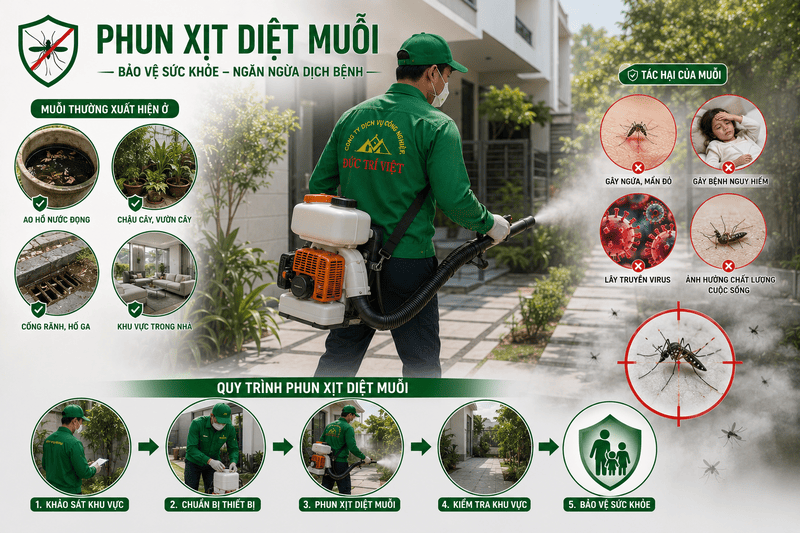 dịch vụ phun xịt diệt muỗi tại Đà Lạt, Lâm Đồng